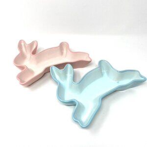 Target Ceramic Bunny Dish Treats Candy Easter Springtime